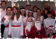 LUCIA, a performance for hospitals and orphanage house�s in Gwardejsk